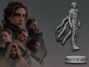 Paul Atreides Dune 3D Принт Модель