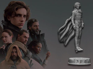 Paul Atreides Dune 3D Print Model