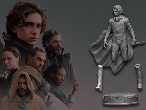 Paul Atreides Dune 3D Принт Модель
