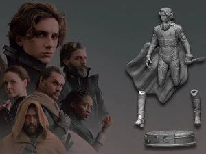 Paul Atreides Dune 3D Print Model