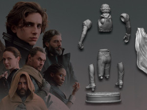 Paul Atreides Dune 3D Принт Модель