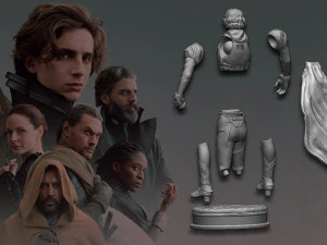 Paul Atreides Dune 3D Print Model