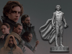 Paul Atreides Dune 3D Принт Модель
