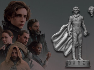Paul Atreides Dune 3D Принт Модель