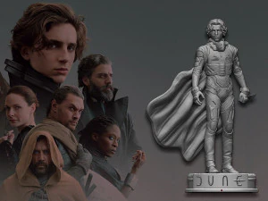 Paul Atreides Dune 3D Print Model