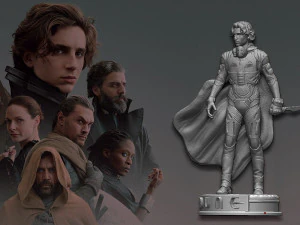 Paul Atreides Dune 3D Print Model