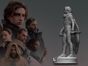 Paul Atreides Dune 3D Принт Модель