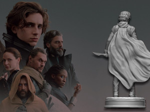 Paul Atreides Dune 3D Принт Модель
