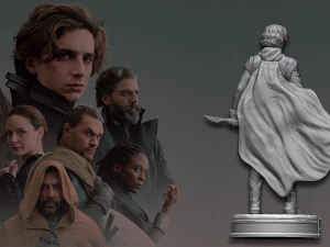 Paul Atreides Dune 3D Print Model