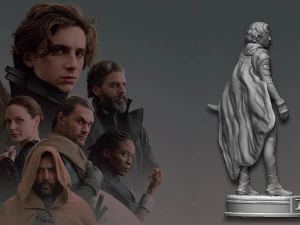 Paul Atreides Dune 3D Print Model