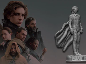 Paul Atreides Dune 3D Print Model