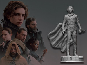 Paul Atreides Dune 3D Принт Модель