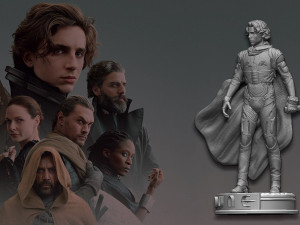 Paul Atreides Dune 3D Принт Модель