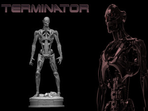 Rev-9 Terminator 3D-Druckmodell