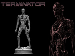 Rev-9 Terminator 3D-Druckmodell