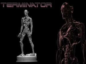 Rev-9 Terminator 3D-Druckmodell