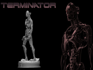 Rev-9 Terminator 3D-Druckmodell