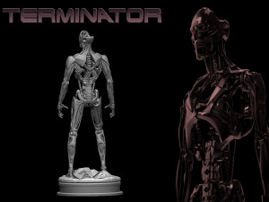 Rev-9 Terminator 3D-Druckmodell