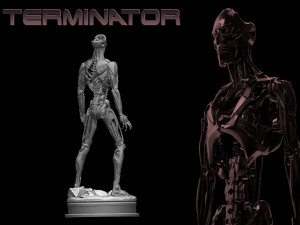 Rev-9 Terminator 3D-Druckmodell