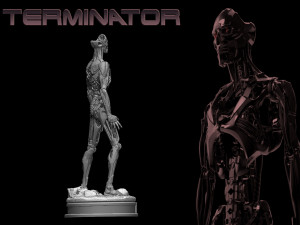 Rev-9 Terminator 3D-Druckmodell