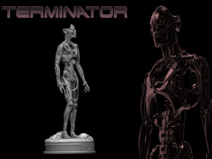 Rev-9 Terminator 3D-Druckmodell