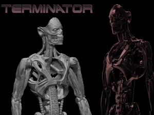 Rev-9 Terminator 3D-Druckmodell