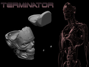 Rev-9 Terminator 3D-Druckmodell