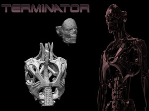 Rev-9 Terminator 3D-Druckmodell