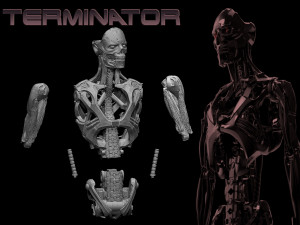 Rev-9 Terminator 3D-Druckmodell