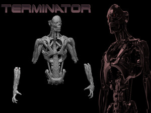 Rev-9 Terminator 3D-Druckmodell