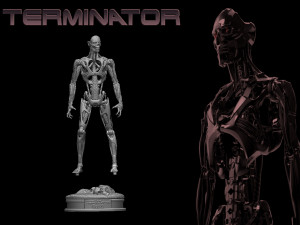 Rev-9 Terminator 3D-Druckmodell