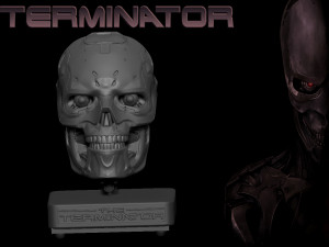 Rev-9 Terminator bust 3D Принт Модель