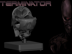 Rev-9 Terminator bust 3D Принт Модель
