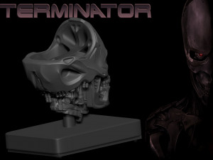 Rev-9 Terminator bust 3D Принт Модель