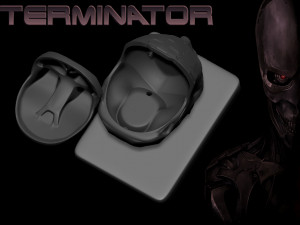 Rev-9 Terminator bust 3D Принт Модель