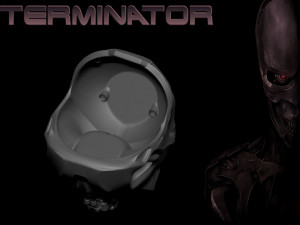 Rev-9 Terminator bust 3D Принт Модель