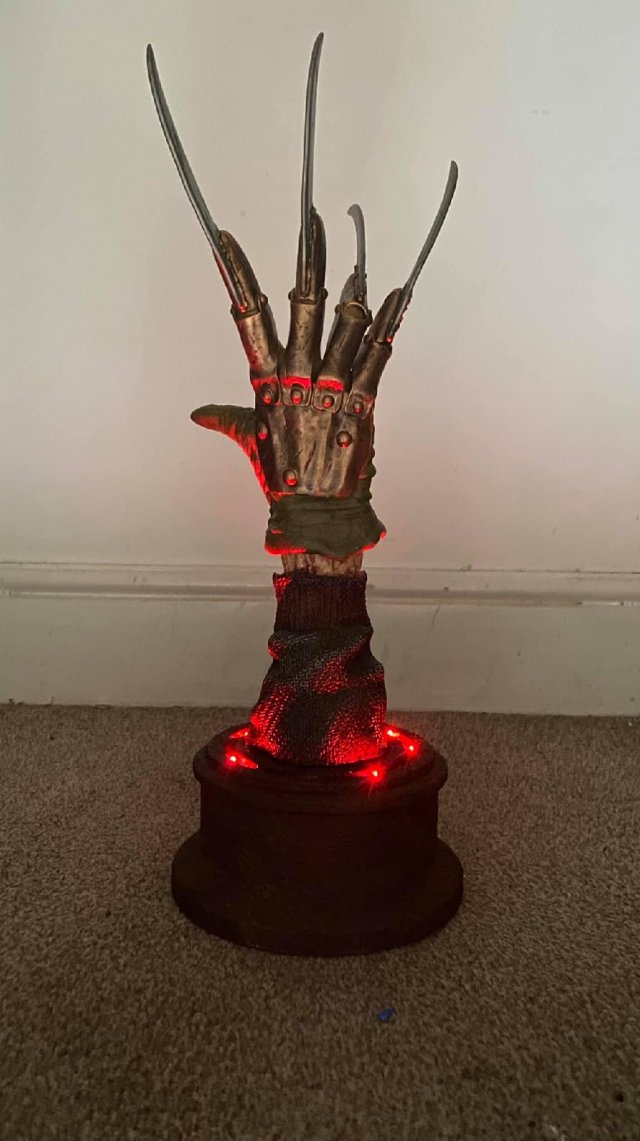 Freddy Krueger hand 3D Print Model .c4d .max .obj .3ds .fbx .stl .blend 