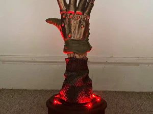 Mão de Freddy Krueger Modelo de Impressão 3D