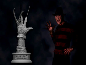 Freddy Krueger hand 3D Print Model