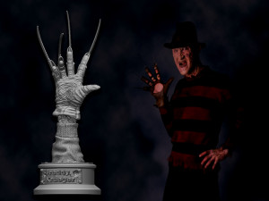 Freddy Krueger hand 3D Print Model