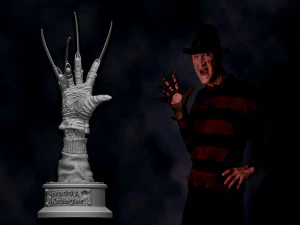 Freddy Krueger hand 3D Print Model