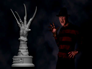 Freddy Krueger hand 3D Print Model
