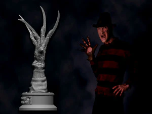 Freddy Krueger hand 3D Print Model