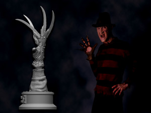 Freddy Krueger hand 3D Print Model