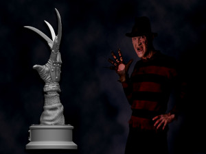 Freddy Krueger hand 3D Print Model