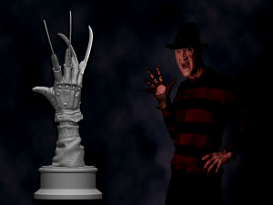 Freddy Krueger hand 3D Print Model
