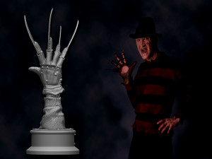 Freddy Krueger hand 3D Print Model