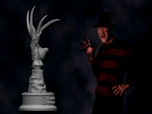 Freddy Krueger hand 3D Print Model