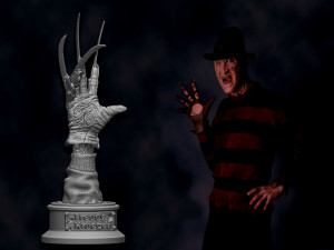 Freddy Krueger hand 3D Print Model