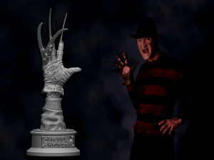 Freddy Krueger hand 3D Print Model